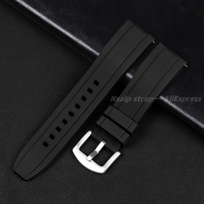 20mm 22mm Silicone Watch Band  - Watches Rolex Smartwatch 评论和价格