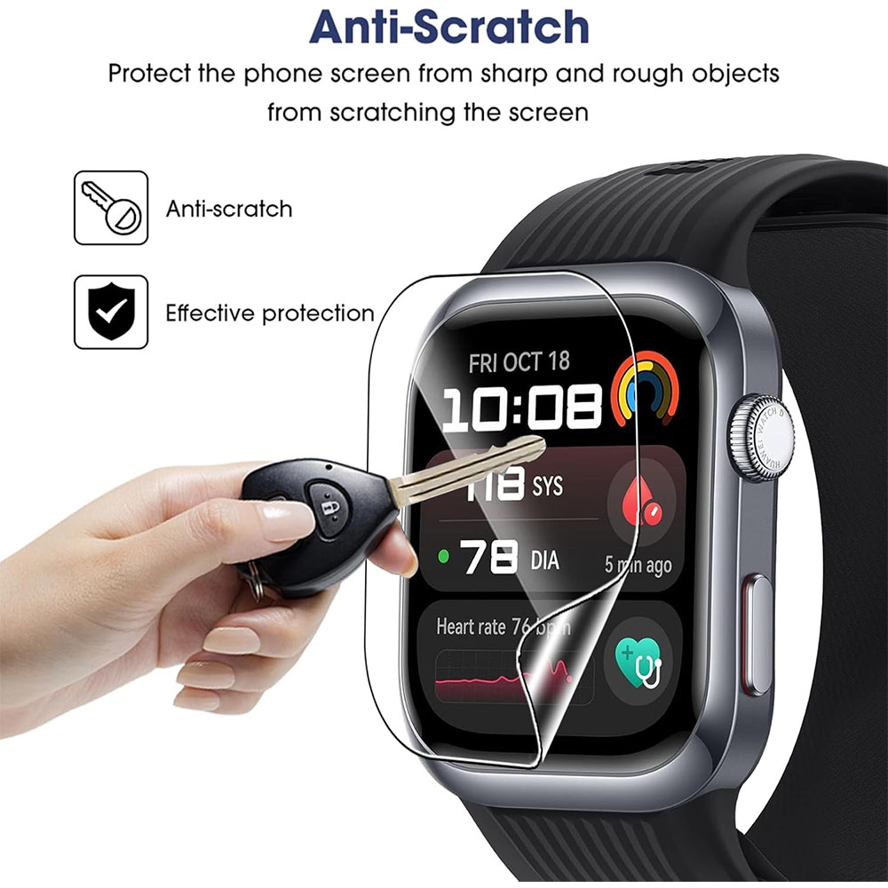 3pcs TPU Hydrogel Films for Hu - Smartwatch Watch Huawei 评论和价格