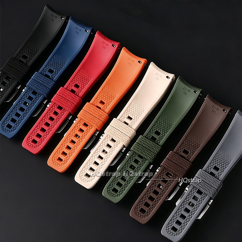 FKM Rubber Watch Strap 20mm 21 - Watches Rolex Smartwatch 评论和价格