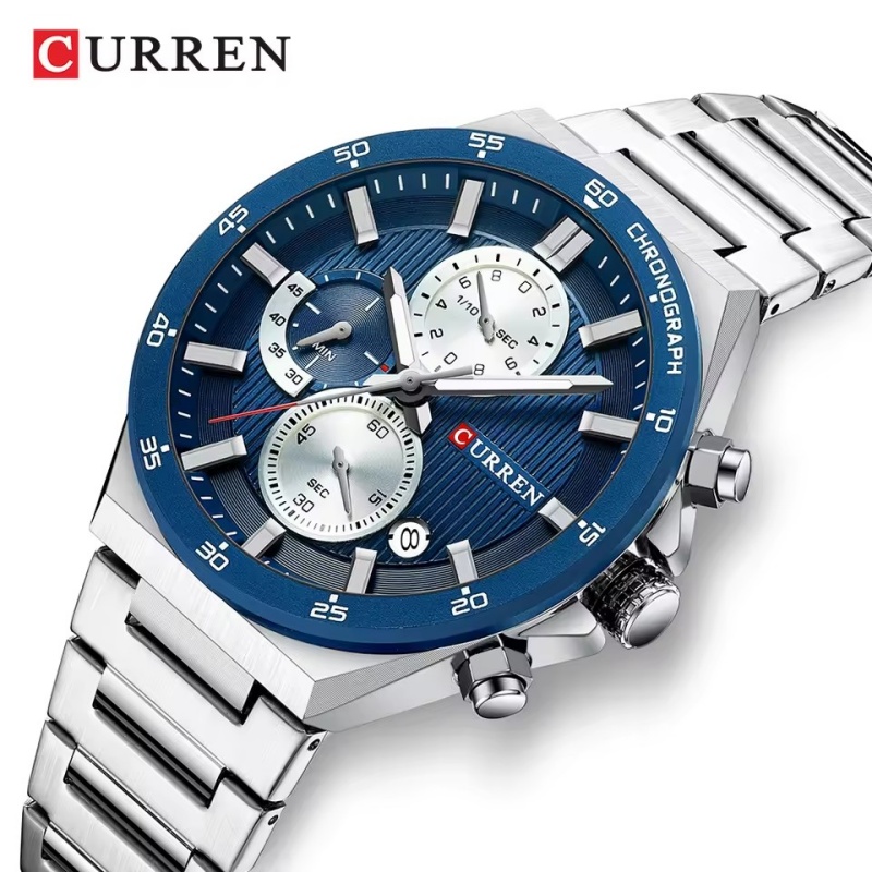 CURREN 8481 Luxury Quartz Watc - Couple Watches Smartwatch 评论和价格